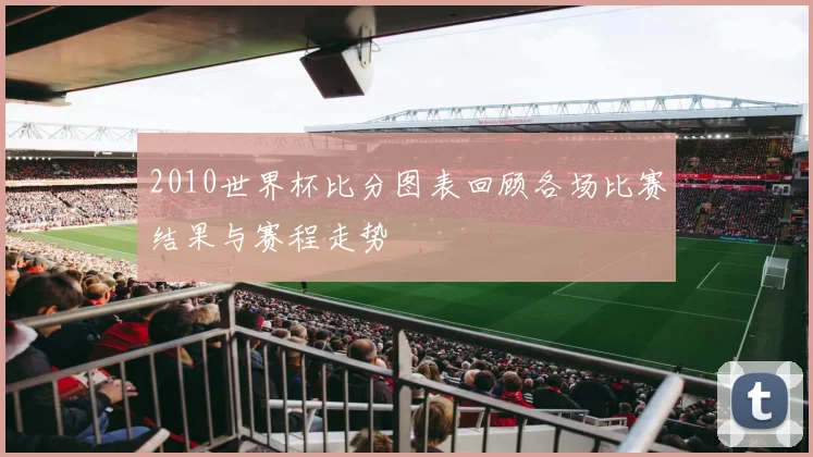 2010世界杯比分图表回顾各场比赛结果与赛程走势
